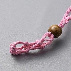 Регулируемые деревянные бусины сменные каменные ожерелья&nbsp;FIND-WH0032-56B-03