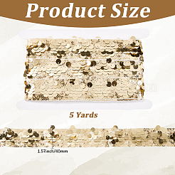 5 ярд отделки из полиэстера с пайетками&nbsp;OCOR-SP0001-30A