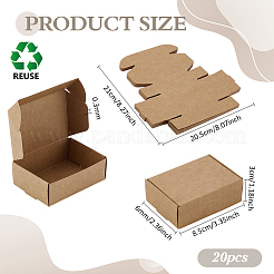 Картонные бумажные почтовые коробки&nbsp;LS-CON-WH0085-103A