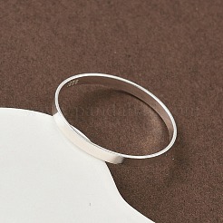 925 кольцо на палец из стерлингового серебра для женщин&nbsp;RJEW-NH0002-02C-S