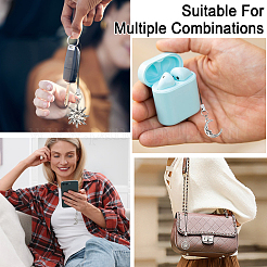 16 шт. 8-х стильных ремешка для мобильного телефона из сплава&nbsp;HJEW-GL00014