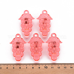 Осенняя тема прозрачные акриловые бусины&nbsp;TACR-S154-60B-910