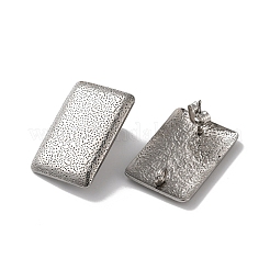 Фурнитура для сережек-гвоздиков из нержавеющей стали марки 304&nbsp;LS-STAS-M314-02A-P