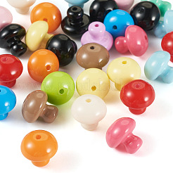 30 шт. непрозрачная акриловая бусина&nbsp;OACR-TA0004-04