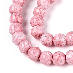 Выпечка краска бисер пряди DGLA-N016-6mm-02