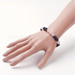 Браслеты драгоценный камень стрейч&nbsp;BJEW-JB02754