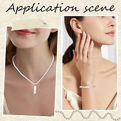 6 шт. бусины из натурального жемчуга Кеши&nbsp;PEAR-SC0001-25