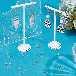 150 шт. крючки для сережек из нержавеющей стали 304&nbsp;STAS-SC0008-22