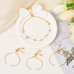 Изготовление 10шт. латунных браслетов-слайдеров&nbsp;KK-BBC0020-73