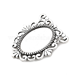 Настройки кабошон из тибетского сплава&nbsp;TIBEP-S293-081AS-LF