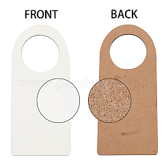 Вешалки для дверных ручек из необработанного натурального дерева&nbsp;DIY-CN0001-16