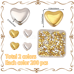 400 шт. 2 цвета бусины из сплава в тибетском стиле&nbsp;FIND-PA0001-22