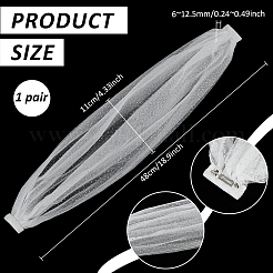 Рукава из полиэстера для женщин&nbsp;AJEW-WH0696-306A