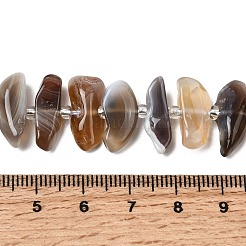 Природные Ботсвана агат бисер нитей&nbsp;G-L649-A06-01