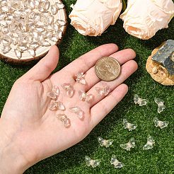 100 шт. прозрачные акриловые бусины для покрытия&nbsp;TACR-YW0003-17