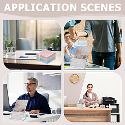 2шт. 2 стиля акриловый держатель для визиток&nbsp;ODIS-WR0001-09