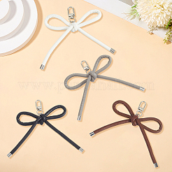 4 шт. 4 цвета искусственная кожа подвесные украшения&nbsp;KEYC-CL0001-13A