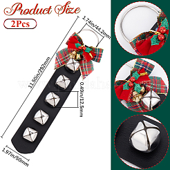 Украшение из искусственной кожи&nbsp;HJEW-WH20003-06A