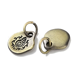 Тибетский стиль латунные подвески KK-M284-40AB