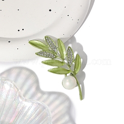 Булавки с эмалью в виде листа&nbsp;PW-WG18D2F-01