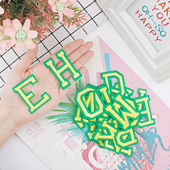 Компьютеризированная вышивка ткань железа на патчи&nbsp;DIY-GF0002-18C