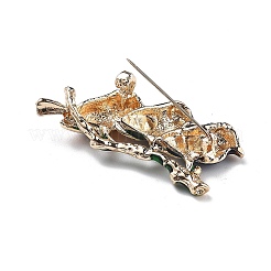 Эмалевые булавки попугай&nbsp;JEWB-Z034-02G