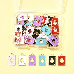 48шт 6 цвета подвеска из сплава&nbsp;ENAM-FS0002-61