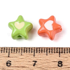 Непрозрачные акриловые бусины&nbsp;OACR-N139-11