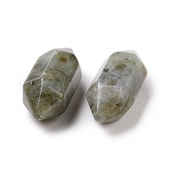 Двойные заостренные подвески из натурального лабрадорита&nbsp;G-C007-02A-27