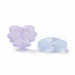 Прозрачные матовые акриловые бусины&nbsp;X-OACR-P013-34M