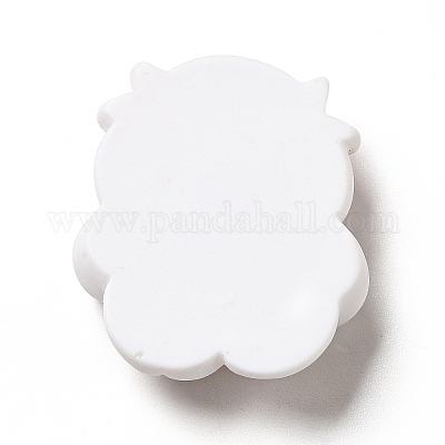 Кабошоны из непрозрачной смолы с милыми животными RESI-B012-01E-1