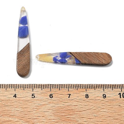 Подвески из смолы и ореха&nbsp;LS-FIND-R051-08A-1