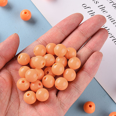 Непрозрачные акриловые бусины X-MACR-S370-C12mm-A11-1