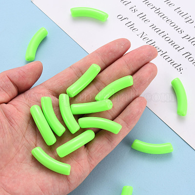 Непрозрачные акриловые бусины MACR-S372-002B-S030-1