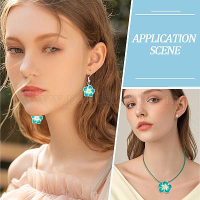 Комплект из латунных подвесных сережек и ожерелья из вощеного искусственного кожзаменителя&nbsp;SJEW-SC00001-1