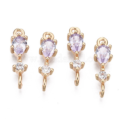 Соединители из латуни с микрочастицами и кубическим цирконием X-KK-R111-007-A05-1