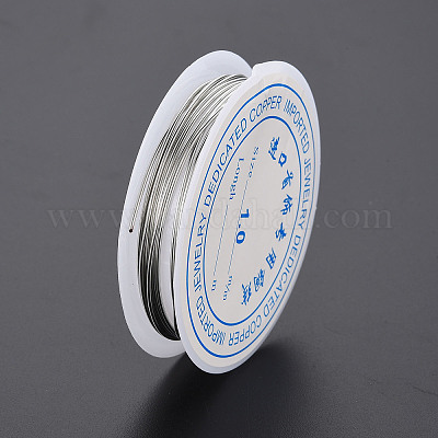 Круглая медная проволока для ювелирных изделий&nbsp;CWIR-S002-1.0mm-01-1