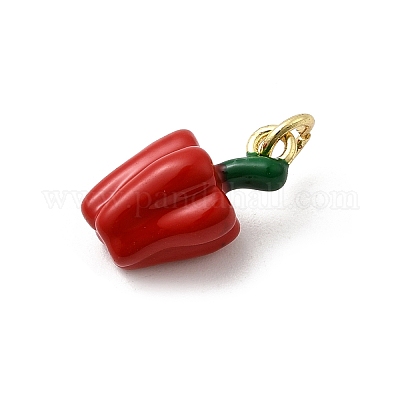 Латунь эмаль подвески&nbsp;KK-P338-05B-G-1