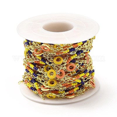 Латунные цветочные цепочки ручной работы CHC-I045-01G-1