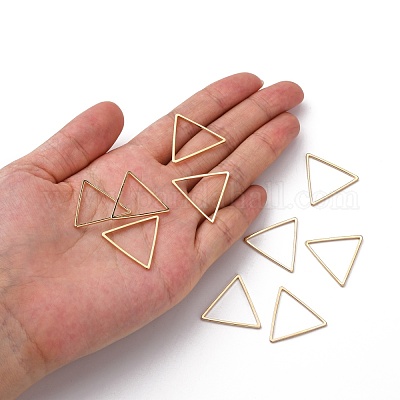 Латунные соединительные колечки&nbsp;X-KK-S327-08KC-1