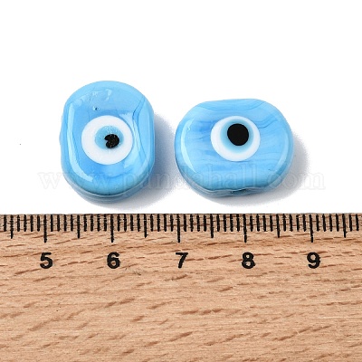 Ручной зло бусины глаз&nbsp;LAMP-G168-02-07-1