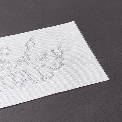 Исправление команды дня рождения слова со стразами&nbsp;LS-DIY-XCP0002-24-1