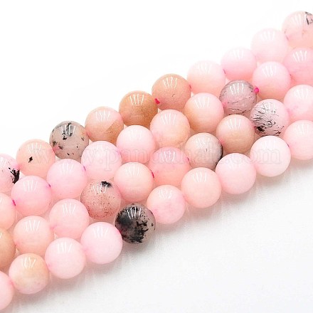 Природного кварца нитей бисера&nbsp;G-N355-6mm-52-1