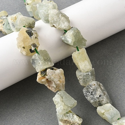 Природные пренит нитей бисера&nbsp;G-S386-C04-1