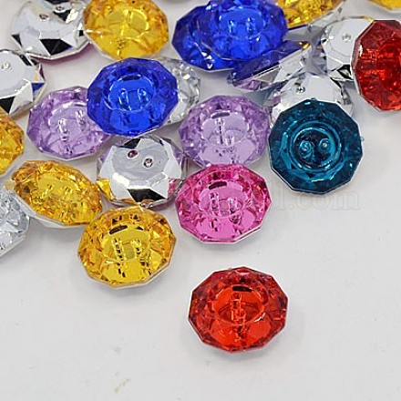 Пуговицы из акрилового страза BUTT-J003-M-1