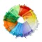 48Pcs 8 Colors Organza Bags Jewellery Storage Pouches Party Wedding Favour Gift Bags, Mixed Color, 12x9cm, 6pcs/color