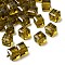K9 Glass, Imitation Austrian Crystal Beads, Grade AAA, Faceted, Cube, Olive, 8x8x8mm(size within the error range of 0.5~1mm), Hole: 0.9~1.6mm
