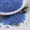 MIYUKI Delica Beads, Cylinder, Japanese Seed Beads, 11/0, (DB0077) Blue Lined Crystal AB, 1.3x1.6mm, Hole: 0.8mm, about 10000pcs/bag, 50g/bag