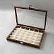 Прямоугольные деревянные коробки для хранения ювелирных изделий&nbsp;AJEW-WH0031-48-2