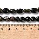 Натуральный турмалин бисер нитей&nbsp;G-C268-A02-8x10mm-5